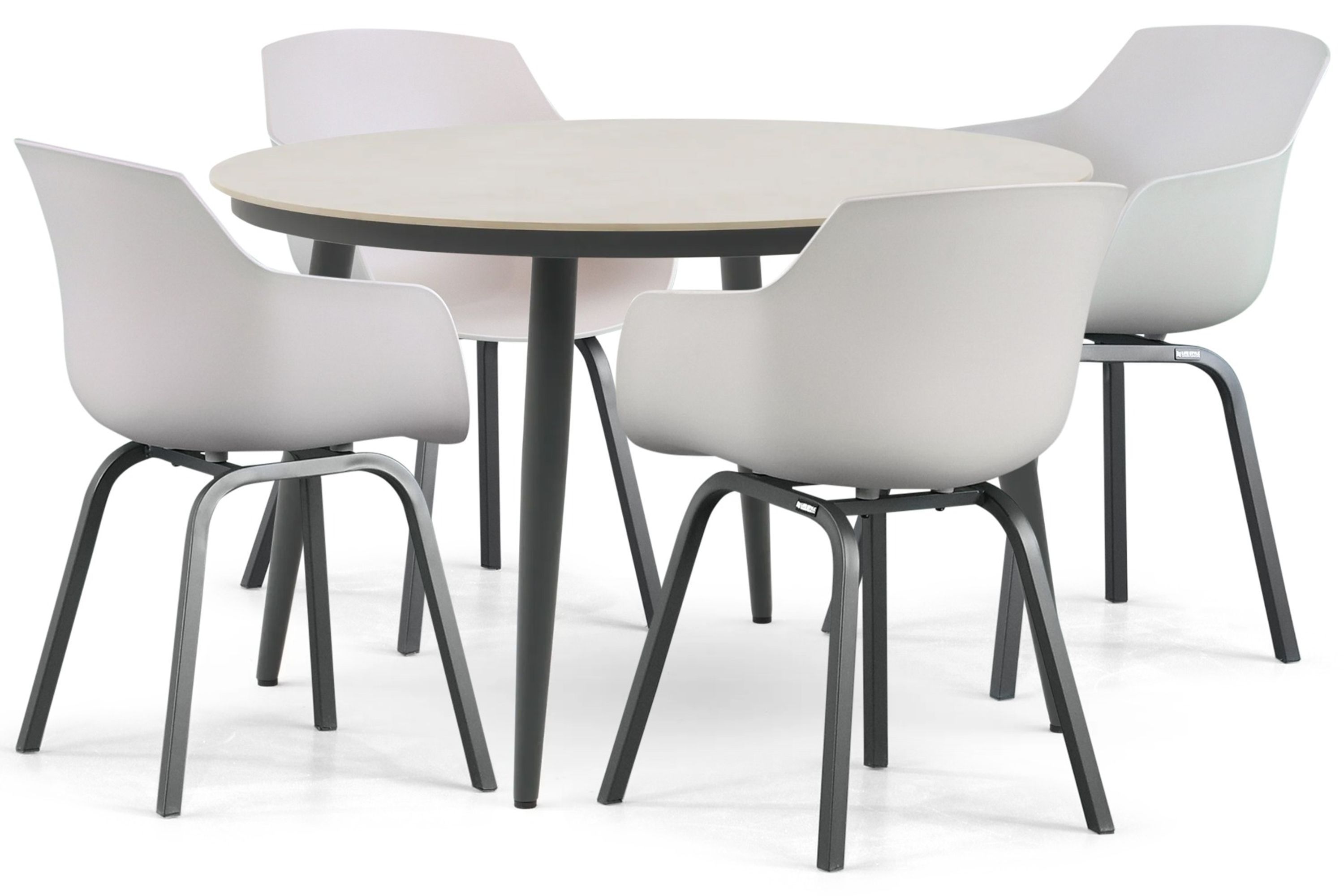 Lifestyle Garden Furniture Lifestyle Lifestyle Salina/Vienna 120 cm dining tuinset 5-delig
