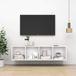vidaXL Tv-wandmeubel - 37x37x142,5 cm - Bewerkt Hout - Wit