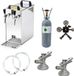 HAJUS AG Set complet - Tireuse à bière - Kontakt 40, refroidisseur sec 2 robinets, 50 l/h - Beertender, Tireuse à domicile, Refroidisseur de bière - avec 2 x coupleurs de fût KeyKeg