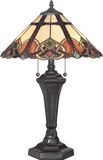 Quoizel Cambridge Tiffany LED Tafellamp