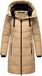Marikoo NATSUKOO - Gewatteerde Winterjas Dames - Beige - S