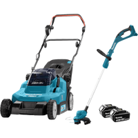 Makita DLM382PT2 - Accu grasmaaier - incl. 2x 5,0 Ah accu + DUR193Z