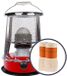 Perel Poêle à pétrole mobile 2600W avec mèche/allumeur + 2 de rechange
