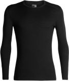 Icebreaker 200 Oasis Ls Crewe Heren Black 3XL