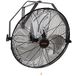 VEVOR Wandventilator, 57 cm, waterdichte oscillerende wandventilator, 3 snelheden, 4150 CFM, commerciële woonventilator voor het koelen van magazijn, broeikas, werkplaats, terras, zwart
