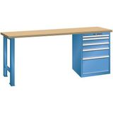 Lista Werkbank met 5 laden 27x36E - Hoogte 840 mm