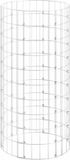 vidaXL Gabion paal rond ø50x100 cm gegalvaniseerd staal