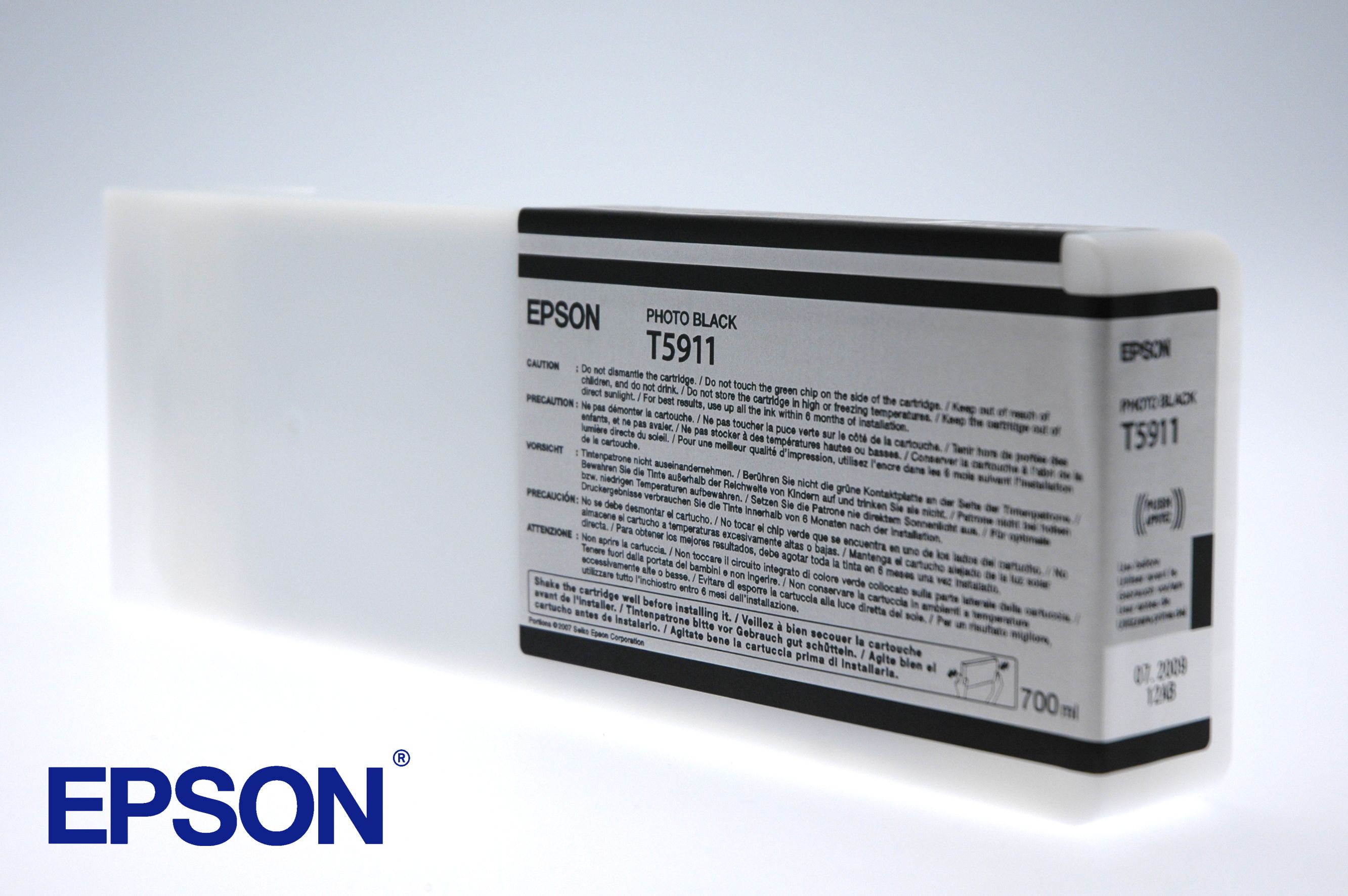 Epson T591100 Photo Black inktcartridge - 700 ml - Zwart