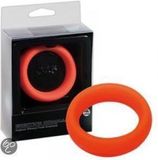 Oranje cockring - Siliconen cockring