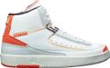 Nike Air Jordan 2 Retro Maison Chateau Rouge - Baskets - Unisexe - Cuir - Caoutchouc - Taille 44