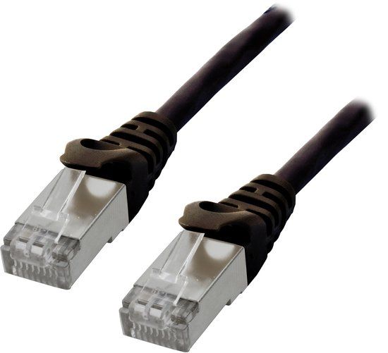 MCL Cable RJ45 Cat6 10.0 m Black