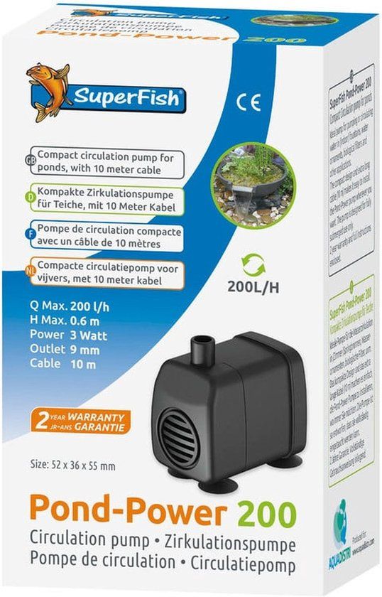SuperFish Pondpower 200