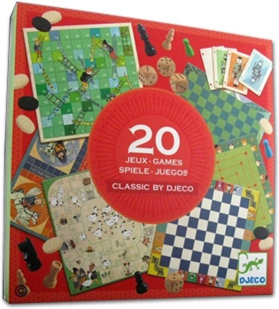 Djeco 20 Classic Games