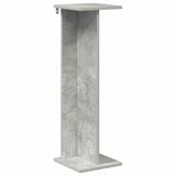 vidaXL Plantenstandaard Betongrijs 25 x 25,5 x 80,5 cm Bewerkt hout