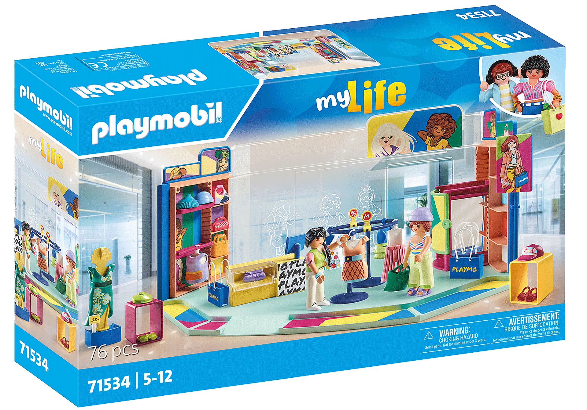 PLAYMOBIL My Life Modewinkel - 71534