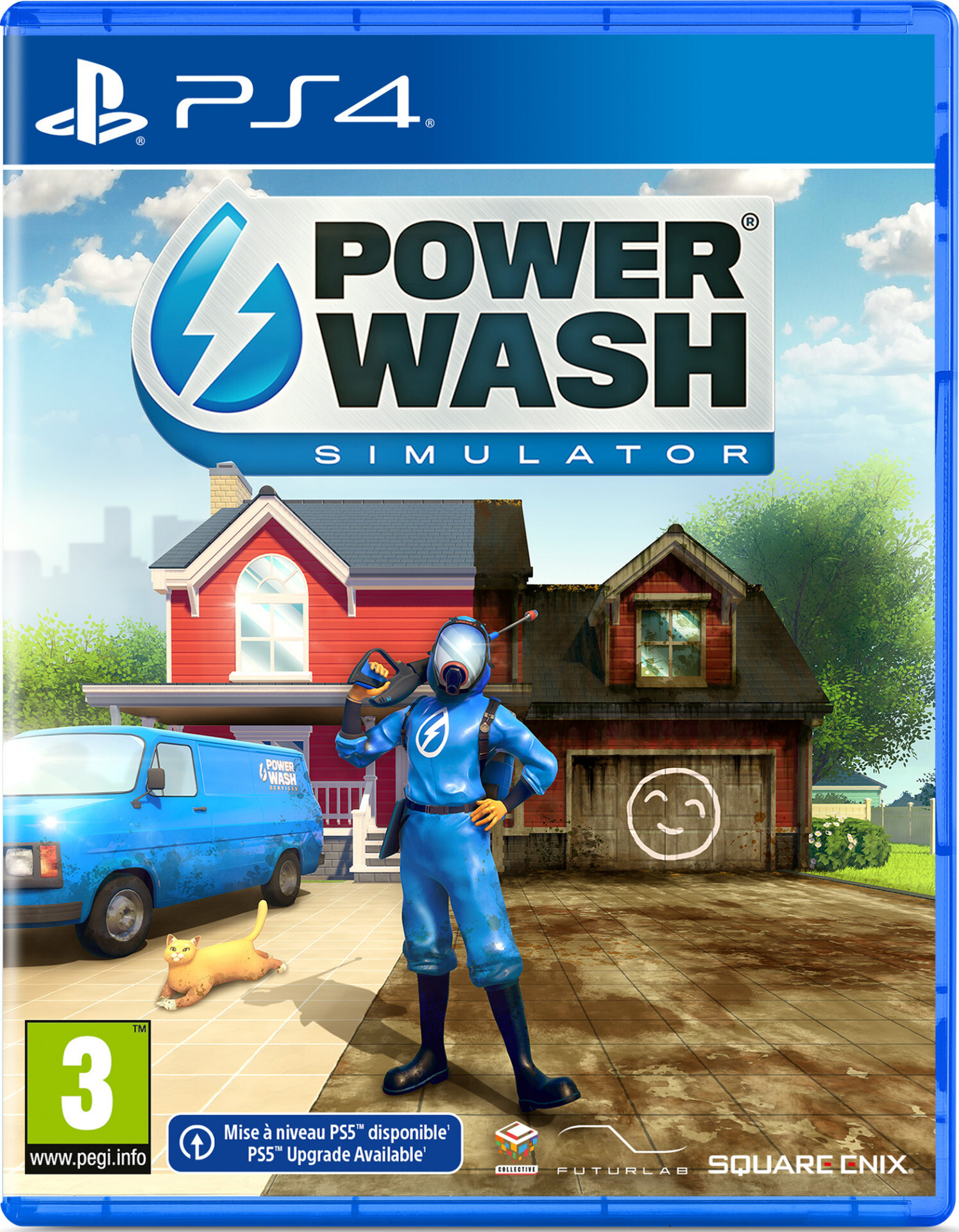 Square Enix powerwash simulator PlayStation 4