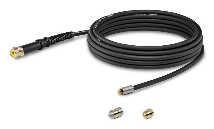 Kärcher PC 7.5 Rioolslang set - Hogedrukreiniger accessoire - 7.5 meter - Diverse spuitmonden - Flexibel