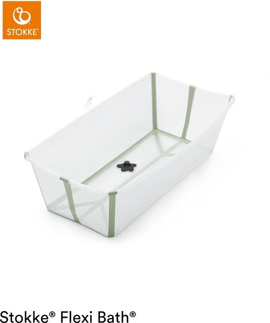 Stokke&#174; Flexi Bath &#174; X-Large Transparent Green