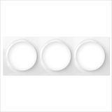 FIBARO Walli 3-voudige afdekplaat Wit Mat