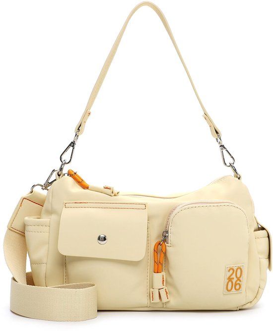 Emily & Noah Buideltas E&N Joeline (65702) - Dames handtassen - lightyellow 431