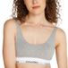 Calvin Klein Soutien-gorge 3P Modern Cotton Lightly Lined Bralette Gris X-Large Femme