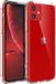 Techsuit Shockproof Silicone Back Cover hoesje voor Apple iPhone 11 - Transparant