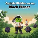 Captain Pickles and the Black Planet: A Screen-Free Learning Adventure for Toddlers & Kids Ages 2–8