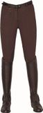 HKM Rijbroek Penny easy softline knievlak donkerbruin/donkerbruin 42