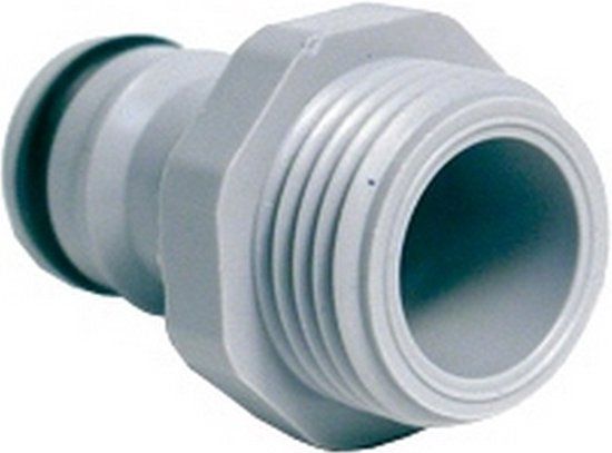 Talen Tools Kraannippel 1/2 inch Uitwendig draad PVC