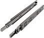 SOTECH 1 paar Volledig uittrekbare ladegeleiders KV2-45-H45-L450-NF 450 mm (ingeschoven) Ladegeleiders met 45 kg draagvermogen