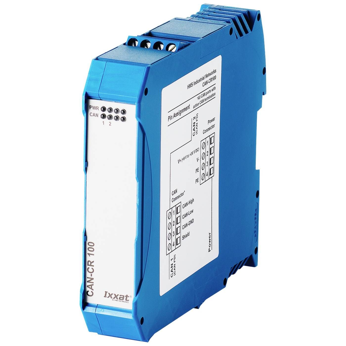 Ixxat 1.01.0210.20200 CAN-CR100 CAN/CAN-FD repeater