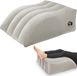 Raiser Pillow Coussin wig gonflable, Coussin de jambe confort pour dormir, Coussin gonflable pour un meilleur ajustement à la peau, Améliore la circulation sanguine et réduit les gonflements