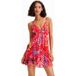 Desigual Robe courte à découpe tropicale pour femmes