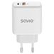 Savio LA-12 chargeur pour appareils mobiles, universel, blanc, AC, charge rapide, pour usage intérieur