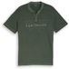 Tom Tailor T-shirt Henley en aspect usé - Taille S - vert feuille profond