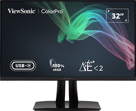 ViewSonic ColorPro VP3256-4K 32 inch Monitor - 4K - 350 cd/m²