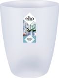 Elho Brussels Orchidee Hoog 12.5 - Bloempot voor Binnen - Ø 12.5 x H 15.5 cm - Transparant