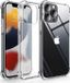 Merkloos Transparant Hoesje Geschikt voor Apple iPhone 13 Pro | Schokbestendig TPU | Back Cover | Dun | Flexibel | Shockproof | Doorzichtig
