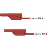 Schützinger VSFK 8500 / SIL1 / 150 / RT Verbindingskabel 150 cm Rood