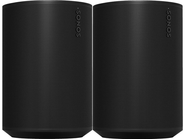 Sonos Sonos Era 100 Duopack Zwart - Tijdelijke Aktieprijs