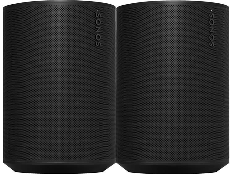 Sonos Era 100 Duopack Zwart - Tijdelijke Aktieprijs