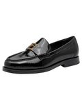 Tamaris Dames Instappers 1-24351-45 Schwarz Patent Maat 39