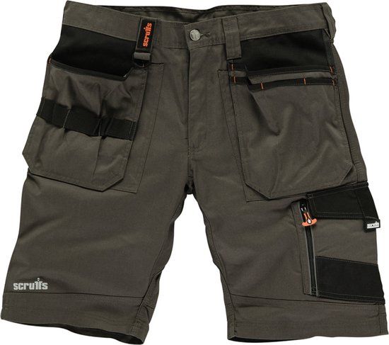 Scruffs Trade Shorts - Slate - 36