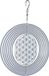 Wagner Windspinner, Nature's Melody, Cosmo Spinner, Flower of Life, CS08FL, Zilver, RVS