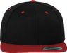 Flexfit - Classic Snapback Twee Kleuren Pet - Zwart / Rood