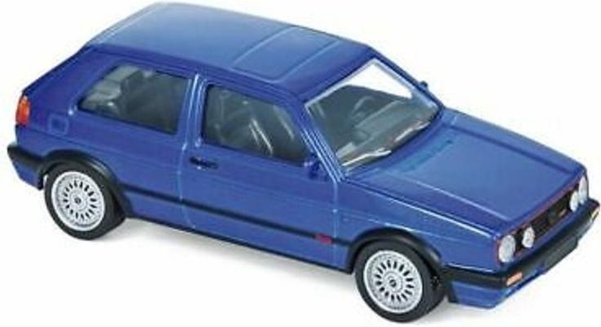 Norev Volkswagen Golf II GTI G60 Blauw 1-43