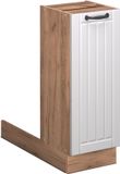 Vicco Fame-Line Keukeneiland – 30 cm zonder werkblad Wit Landhuis