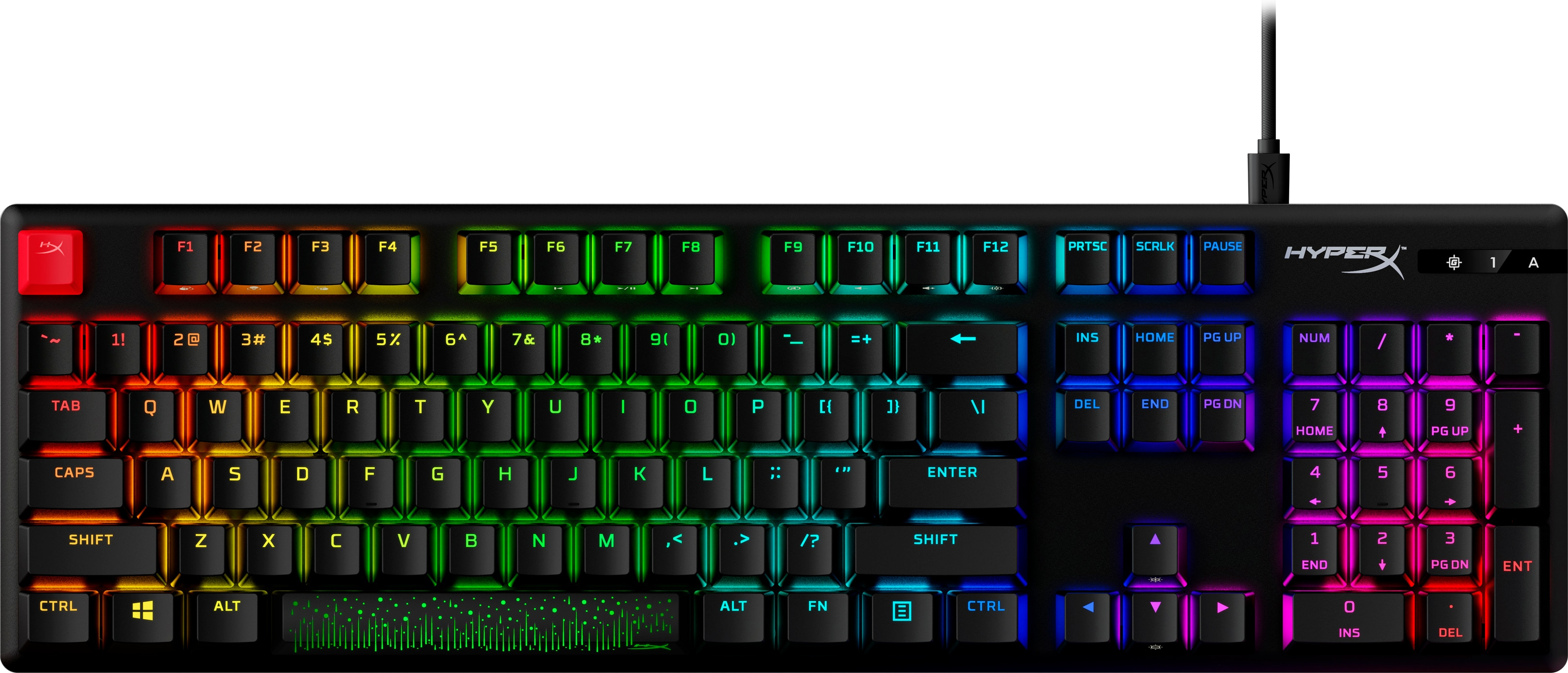 HP HyperX Alloy Origins PBT HX Blue - Mechanical Gaming Keyboard