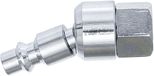 BGS technic BGS 7065 | Lucht insteeknippel met kogelkop | 6,3 mm (1/4") binnendraad