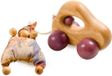 I'm Toy Trekfiguur Roller Rider Car Eco Hand Auto - Hout - Blank